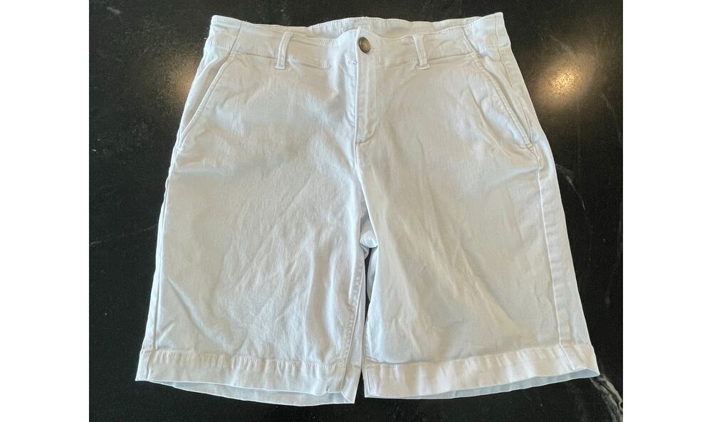 LOFT OUTLET White Monroe Bermuda shorts 8